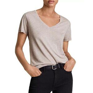 ALLSAINTS Women's Emelyn Shimmer T-Shirt Size S